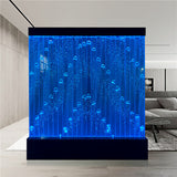72" Wide x 79" Tall Full Color LED Lighting Bubble Wall Fountain Floor Panel Display