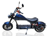 3000W Fat Tire Harley Chopper Style Electric Bike Scooter Motorcycle 60V 30AH Lithium Battery Upgrade