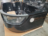 BLACK 2 Person Corner Hydrotherapy Whirlpool Bathtub Spa Massage Therapy Hot Bath Tub w/ Heater - SYM634R