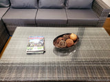 8 Seat Modern Design Outdoor Wicker Rattan Outdoor Patio Furniture Adjustable Height Coffee Table