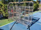 BULK SALE - Two (2 Units) - XL Size Indoor / Outdoor 304 Stainless Steel Bird Parrot Macaw Cages