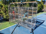 304 Stainless Steel XL Extra Large Bird Parrot Macaw Indoor Outdoor Cage Play Top