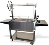 Stainless Steel Outdoor Charcoal BBQ Parrilla Santa Maria / Argentine Grill Spit