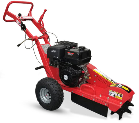 Stump Grinder 15HP 420cc Gas Powered Walk Behind Wood Cutter 12" Cutting Wheel