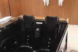 2 Person Indoor Jetted Hydrotherapy Whirlpool Bathtub Hot Tub Spa BLACK - 052A Black