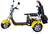 NEW 2000W Electric Trike Golf Cart Mobility Scooter Harley Style Canary Yellow CANARY YELLOW
