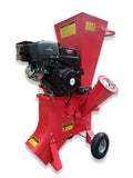 15HP 420CC Gas Powered Wood Chipper Shredder 4" Capacity w/ Mulch Bag
