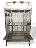 304 Stainless Steel XL Extra Large Bird Parrot Macaw Indoor Outdoor Cage Play Top