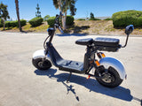 2000W + 40AH Double Seat Electric CityCoco Fat Tire Scooter Motorcycle Bike