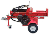 60 Ton Log Splitter Commercial Grade Fire Wood Splitter 15HP ELECTRIC START + BATTERY