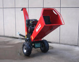 15HP Gasoline Powered Wood Chipper Mulcher with Electric Start
