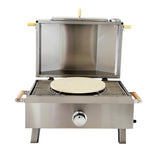 Portable Outdoor Stainless Steel Propane BBQ Gas Grill + Pizza Oven Combo