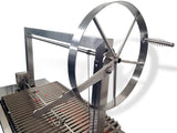 Built In Stainless Steel Outdoor Charcoal BBQ Parrilla Santa Maria / Argentine Grill Spit