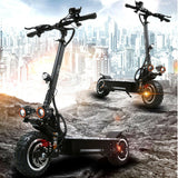 3200W Off Road Electric Kick Stunt Scooter Ultra High Speed 25AH Samsung Battery