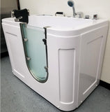 54" Deluxe Jetted Walk-In Bath Tub Hydrotherapy Whirlpool Spa BathTub Water / Air