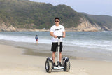 NEW 2 Wheel Off Road Electric Segway Self Balancing DOUBLE BATTERY 2400W Golf Bag Holder Included