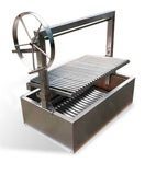 Built In Stainless Steel Outdoor Charcoal BBQ Parrilla Santa Maria / Argentine Grill Spit