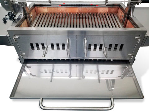 Stainless Steel GrillGrate Valley Brush - Indigo Pool Patio BBQ