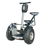 NEW 2 Wheel Off Road Electric Segway Self Balancing DOUBLE BATTERY 2400W Golf Bag Holder Included