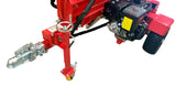 60 Ton Log Splitter Commercial Grade Fire Wood Splitter 15HP ELECTRIC START + BATTERY