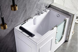 NEW 20 Jet Walk In Hydrotherapy Whirlpool Bathtub Spa Massage Therapy Bath Tub Double Pump