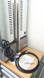 Stainless Steel 4 Zone Gas Gyro Al Pastor Shawarma Machine Vertical Broiler