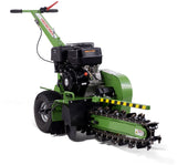 Briggs & Stratton XR2100 Gas Powered Walk Behind Trencher Digger 24" Depth GREEN *Electric Start