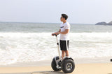 NEW 2 Wheel Off Road Electric Segway Self Balancing DOUBLE BATTERY 2400W Golf Bag Holder Included
