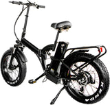 1000W 20" Fat Snow Tire Folding Ebike Electric Bike Bicycle 21AH Samsung Battery Kenda Bafang Upgrade