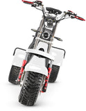 4000W Electric 3 Wheel Fat Tire Chopper Harley Scooter Trike Citycoco Mobility Scooter Carbon Fiber