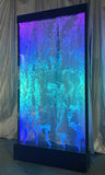40" Wide x 79" Tall Full Color LED Lighting Bubble Wall Fountain Floor Panel Display
