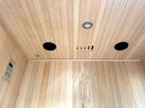 60" 2 / 3 Person Canadian Hemlock Wet Dry Traditional Swedish Steam SPA Sauna + 6KW Heater + More