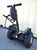 2 Wheel Off Road Electric Segway Style Self Balancing DOUBLE BATTERY 4000W Golf Bag Holder Included 72V