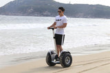 NEW 2 Wheel Off Road Electric Segway Self Balancing DOUBLE BATTERY 2400W Golf Bag Holder Included