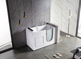 NEW 20 Jet Walk In Hydrotherapy Whirlpool Bathtub Spa Massage Therapy Bath Tub Double Pump