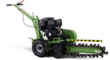 Briggs & Stratton XR2100 Gas Powered Walk Behind Trencher Digger 24" Depth GREEN *Electric Start