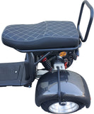 4000W Electric 3 Wheel Fat Tire Chopper Harley Scooter Trike Citycoco Mobility Scooter Carbon Fiber