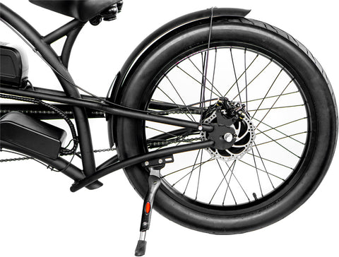 electric bicycle chopper style 750W Electric Beach Cruiser Bike Bicycle Chopper Style Fat Snow Tires