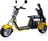 NEW 2000W Electric Trike Golf Cart Mobility Scooter Harley Style Canary Yellow CANARY YELLOW