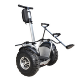 NEW 2 Wheel Off Road Electric Segway Self Balancing DOUBLE BATTERY 2400W Golf Bag Holder Included