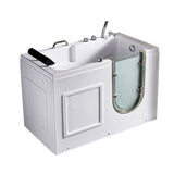 NEW 20 Jet Walk In Hydrotherapy Whirlpool Bathtub Spa Massage Therapy Bath Tub Double Pump