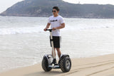 NEW 2 Wheel Off Road Electric Segway Self Balancing DOUBLE BATTERY 2400W Golf Bag Holder Included