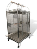 BULK SALE - Two (2 Units) - XL Size Indoor / Outdoor 304 Stainless Steel Bird Parrot Macaw Cages