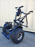 2 Wheel Off Road Electric Segway Style Self Balancing DOUBLE BATTERY 4000W Golf Bag Holder Included 72V