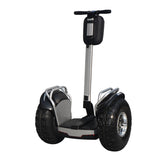 NEW 2 Wheel Off Road Electric Segway Self Balancing DOUBLE BATTERY 2400W Golf Bag Holder Included