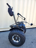 2 Wheel Off Road Electric Segway Style Self Balancing DOUBLE BATTERY 4000W Golf Bag Holder Included 72V