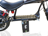 2000W Fat Tire Harley Chopper Style Electric Bike Scooter Motorcycle 60V 20AH