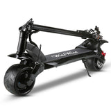 1600W 48V Double Motor Fat Tire Wide Wheel Kick Electric Scooter - Dual Motor