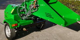 22HP Tow Behind Diesel Wood Log Chipper Shredder Mulcher WP-22HP-D Electric Start