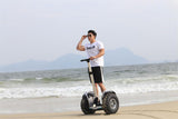 NEW 2 Wheel Off Road Electric Segway Self Balancing DOUBLE BATTERY 2400W Golf Bag Holder Included